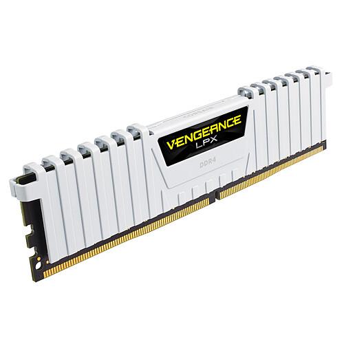 Corsair Vengeance LPX Series Low Profile 16 Go (2x 8 Go) DDR4 3200 MHz CL16 Blanc – Image 2
