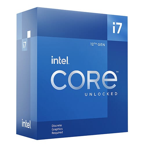 Intel Core i7-12700KF (3.6 GHz / 5.0 GHz)