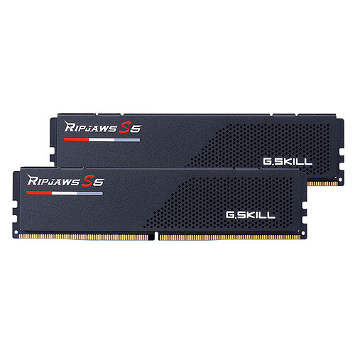 G.Skill RipJaws S5 Low Profile 32 Go (2 x 16 Go) DDR5 5200 MHz CL40 - Noir