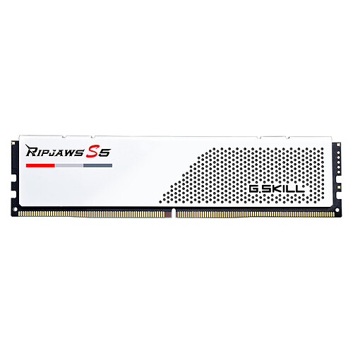 G.Skill RipJaws S5 Low Profile 32 Go (2 x 16 Go) DDR5 6000 MHz CL30 - Blanc – Image 3