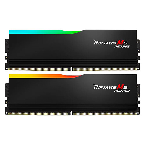 G.Skill Ripjaws M5 Neo RGB 64 Go (2 x 32 Go) DDR5 6000 MHz CL28 - Noir – Image 2