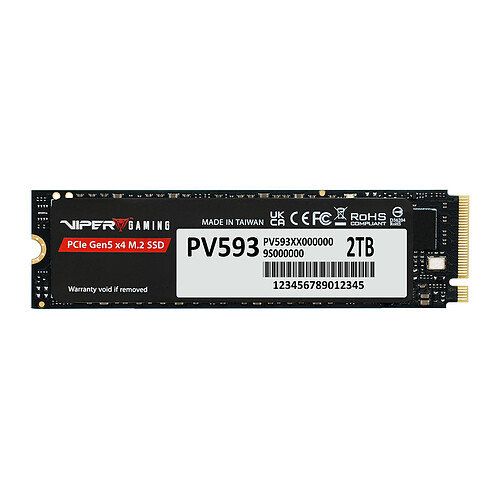 Viper Gaming SSD PV593 2 To