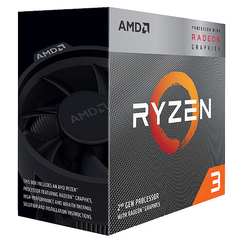 AMD Ryzen 3 3200G Wraith Stealth Edition (3.6 GHz / 4 GHz) – Image 2