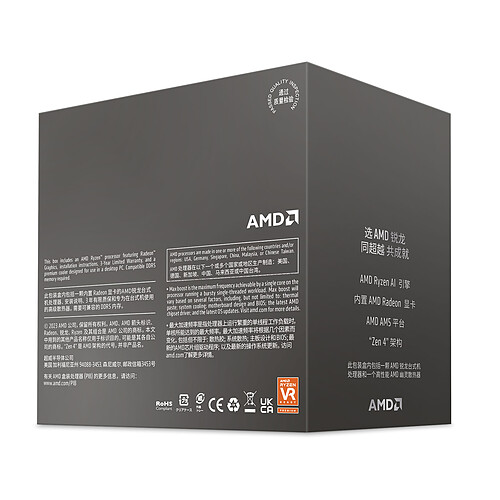 AMD Ryzen 5 8600G Wraith Stealth (4.3 GHz / 5.0 GHz) – Image 3