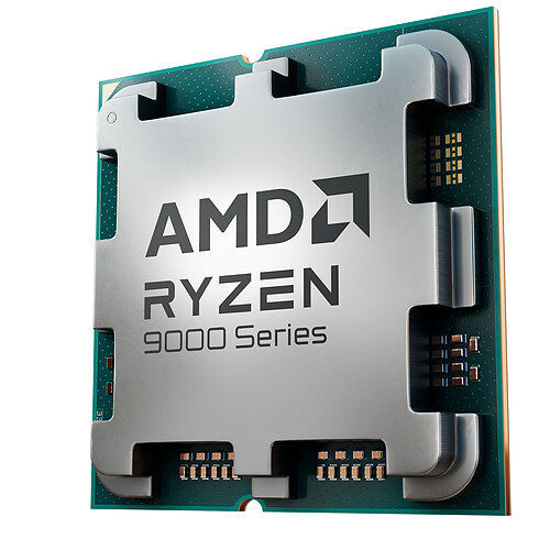 AMD Ryzen 5 9600X (3.9 GHz / 5.4 GHz) - Version tray – Image 3